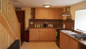 Haggs Bank Bunkhouse Kitchen