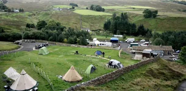 Campsite at Adventure Weekend