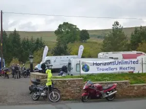 Entrance to Horizons Unlimited Haggs Bank Adventure Meet
